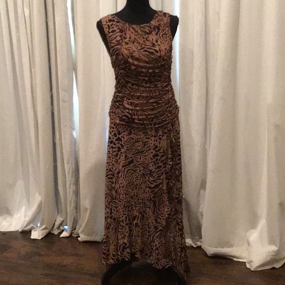 Jane Delancey animal print skirt set